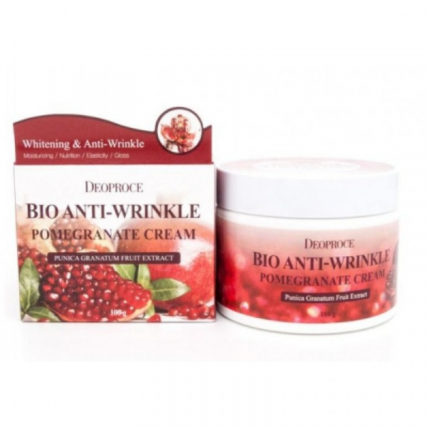 Deoproce Bio Anti-Wrinkle Pomegranate Cream Биокрем против морщин с экстрактом граната 100 гр