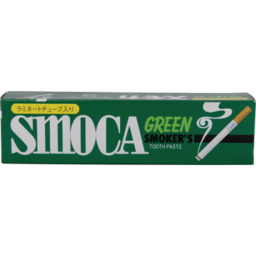 Smoca Green - Зубная паста для курильщиков со вкусом мяты и эвкалипта 120 г
