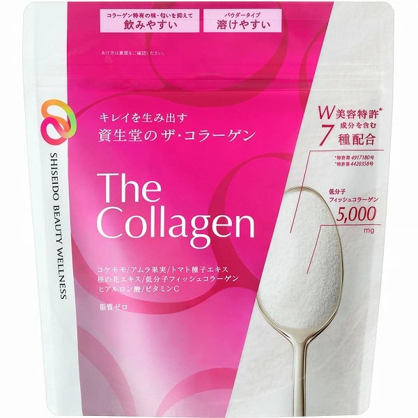 SHISEIDO The Collagen Powder Коллаген из рыбы 5000 мг  126 гр
