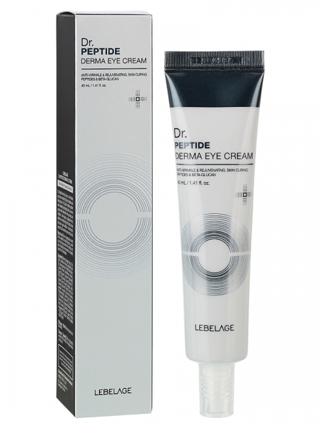 LEBELAGE Крем для кожи вокруг глаз с пептидами Dr. PEPTIDE DERMA EYE CREAM 40ml