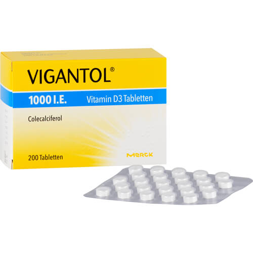 Vigantol Витамин D3 1000 ME 200 таблеток