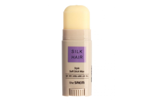 Воск для укладки волос в стике THE SAEM Silk Hair Soft Hard Stick Wax 14 гр