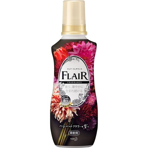 KAO Flair Fragrance Velvet Flower Кондиционер-смягчитель для белья с ароматом бархатных цветов 540 мл