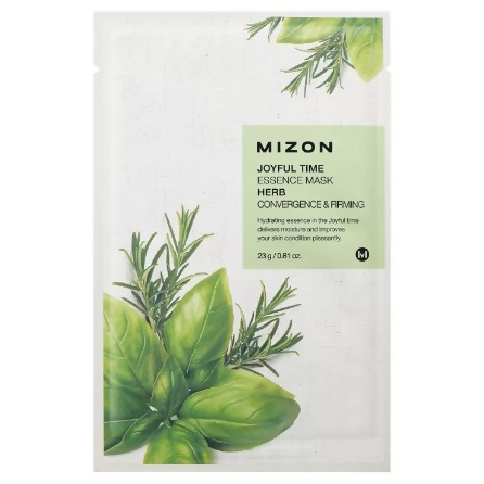 Тканевая маска для лица с комплексом травяных экстрактов MIZON Joyful Time Essence Mask Herb 23 г