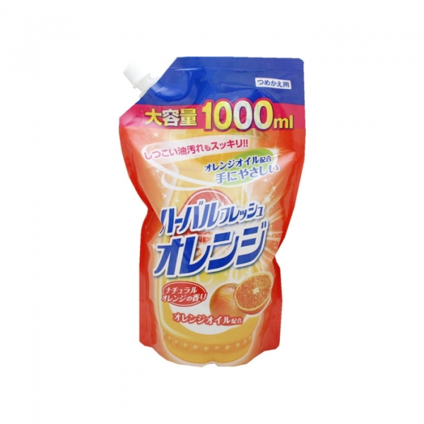 Mitsuei средство для мытья посуды, овощей и фруктов с ароматом апельсина 1000 мл