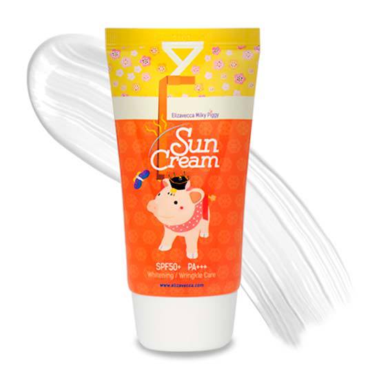 ELIZAVECCA Milky Piggy Солнцезащитный крем Sun Cream SPF 50+ 50 мл