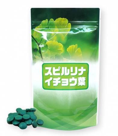 Algae Спирулина и Гинкго Билоба 1200 таблеток