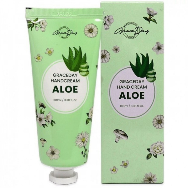 Grace Day Aloe hand cream Успокаивающий крем для рук с экстрактом алоэ 100мл