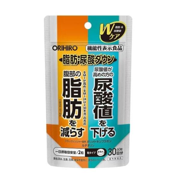 ORIHIRO FAT Комплекс для уменьшения жира и уровня мочевой кислоты 60 таблеток на 30 дней