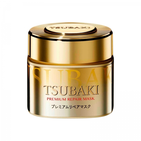 Shiseido Tsubaki Premium Repair Восстанавливающая экспресс маска для поврежденных волос с маслом камелии 180 гр