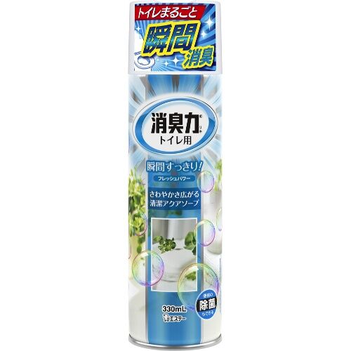 ST Освежитель воздуха для туалета SHOSHU RIKI антибактериальным эффектом Нежное мыло 365 мл