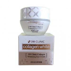 Крем для век 3W CLINIC осветляющий с коллагеном Collagen Whitening Eye Cream 35 мл