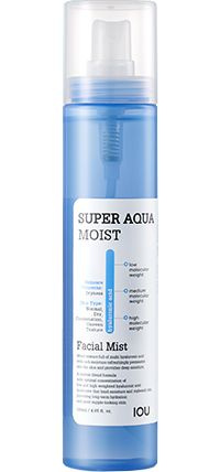 Welcos Спрей-мист для лица глубоко увлажняющий IOU Super Aqua Moist Facial Mist, 120 мл