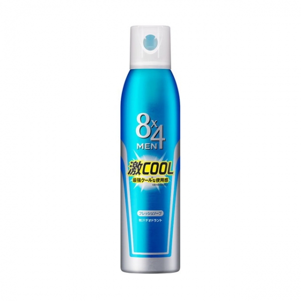 KAO "8Х4 Men Power protect"Срей дезодорант -антиперспирант для мужчин с охлаждающим эффектом,аромат мыла,135 гр