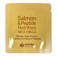 Крем для шеи с лососевым маслом пробник SALMON & PEPTIDE NUTRITION NECK CREAM (SAMPLE) 1.5 мл