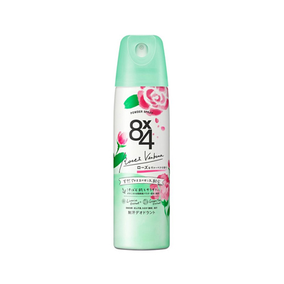 KAO 8*4 Powder Spray Дезодорант-антиперспирант спрей-пудра аромат вербены и розы 150г