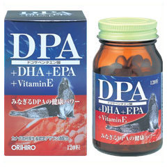 ORIHIRO Омега-3 жирные кислоты DPA+ DHA+EPA, 120 капсул