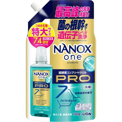 Top Nanox One PRO Жидкое средство для стирки максимальное отстирывающее и дезодорирующее действие + сохранение цвета + защита от повреждений, суперконцентрат 740 гр