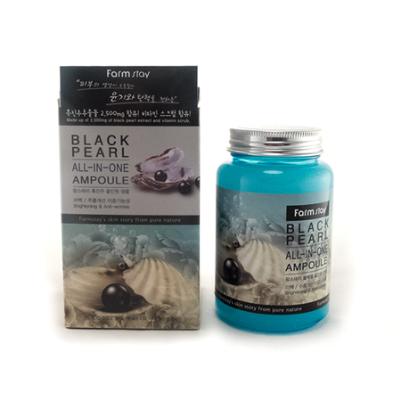 FarmStay Black Pearl All-In-One Ampoule Многофункциональная ампульная сыворотка с черным жемчугом 250 мл