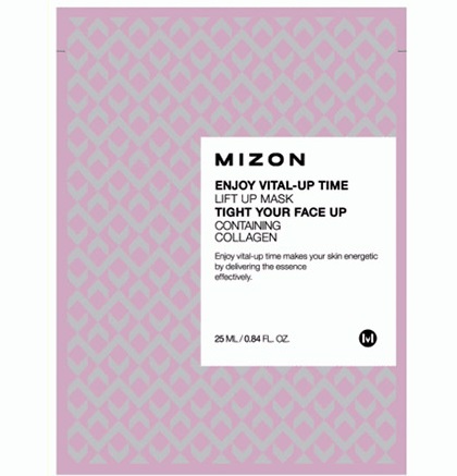 Тканевая маска для лица с лифтинг эффектом MIZON Enjoy Vital Up Time Lift Up Mask 25 мл