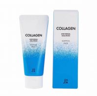 J:ON Collagen Universal Solution Sleeping Pack Ночная увлажняющая маска для кожи лица с коллагеном и гиалуроновой кислотой 50 гр