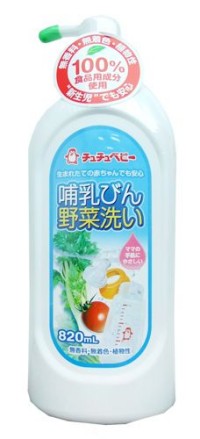 Chu-Chu BABY Жидкое средство для мытья детских бутылок, овощей и фруктов 820 мл