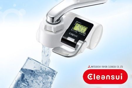Фильтр для очистки воды 3-го поколения Mitsubishi Сleansui CSPX-СЗ фильтрация 1,6 литров воды в минуту