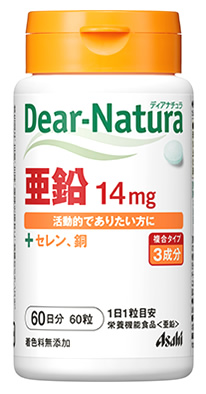 Asahi Dear Natura Цинк 60 таблеток на 60 дней приема