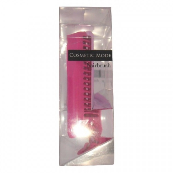 Расчёска-щётка VESS Cosmetic Mode hairbrush компактной формы (розовая)