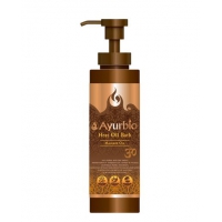 AYURBIO Heat Oil Bath Massage Oil Разогревающее массажное масло с антицеллюлитным эффектом