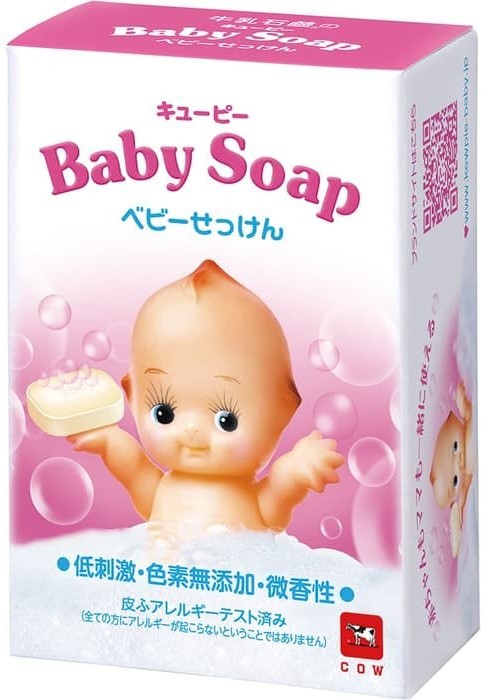 Cow QP Baby Soap Мыло детское со сливками и скваланом 90г