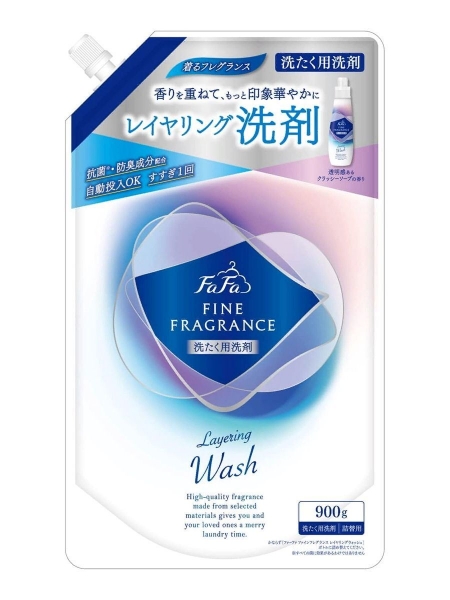 FaFa Fine Fragrance  Антибактериальное жидкое средство для стирки  900мл