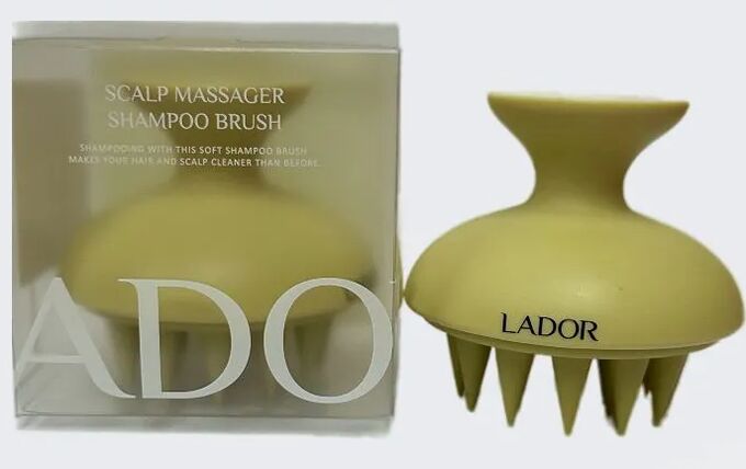 Щетка для массажа головы Scalp Massager Shampoo Brush Lador