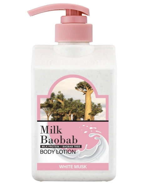 Milk Baobab Body Lotion White Musk лосьон для тела с ароматом белого мускуса 500 мл