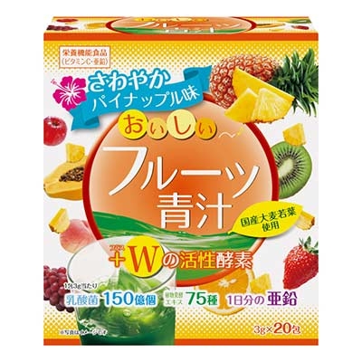 YUWA Аодзиру c растительными ферментами со вкусом ананаса № 20