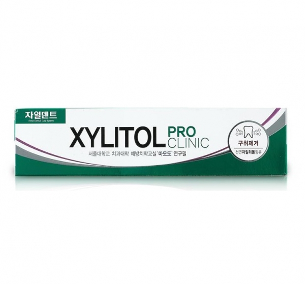 Xylitol Pro Clinic Укрепляющая эмаль зубная паста с экстрактами трав 130 г