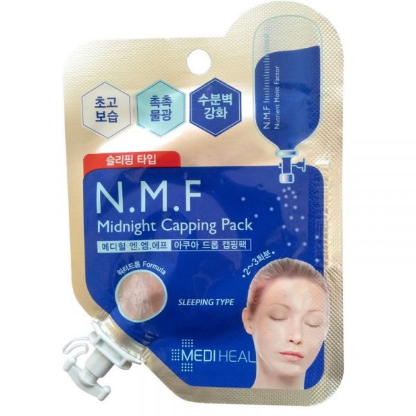 Маска-крем ночная для лица MEDIHEAL с N.M.F. 15мл