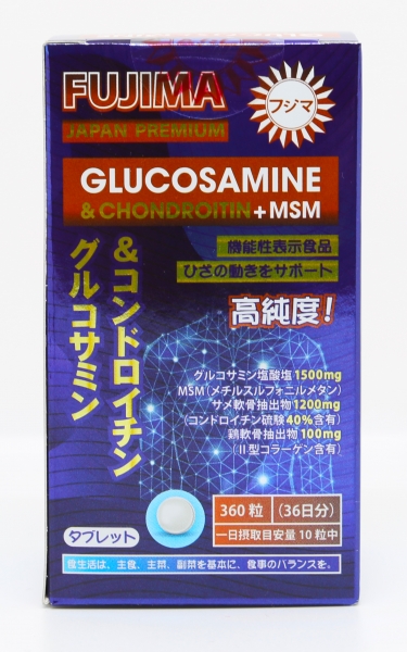 Fujima Глюкозамин + Хондроитин + MSM № 360