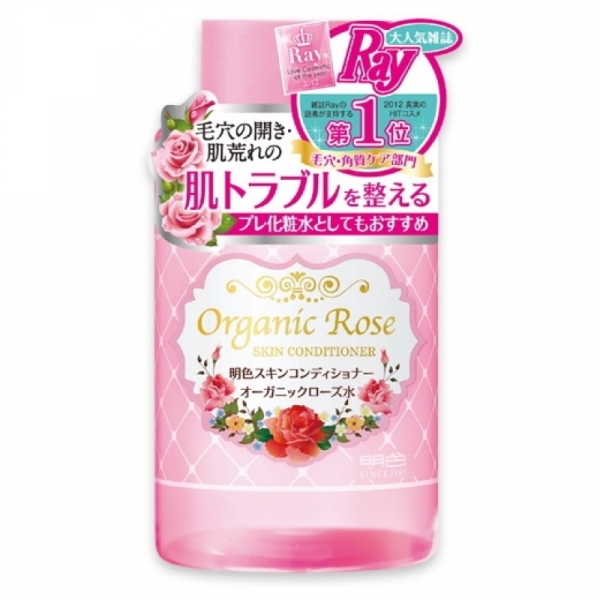 Лосьон-кондиционер для кожи лица с экстрактом дамасской розы Meishoku ORGANIC ROSE SKIN CONDITIONER 200 мл
