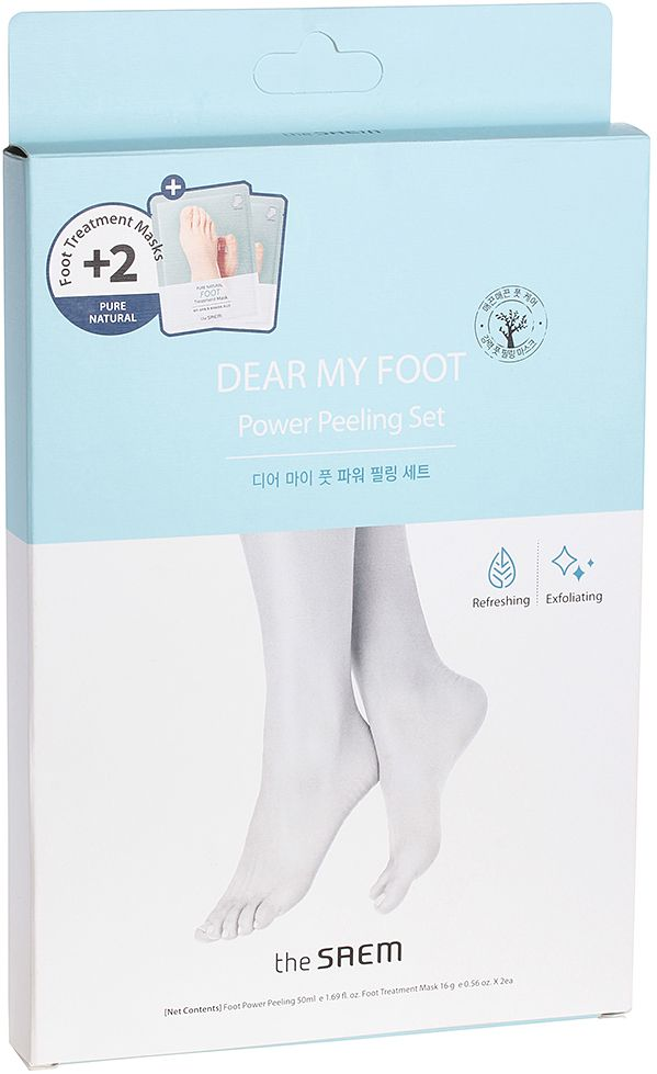 THE SAEM Dear My Foot Power Пилинг для ног отшелушивающий 50 мл