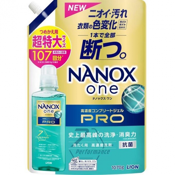 Top Nanox One PRO Жидкое средство для стирки максимальное отстирывающее и дезодорирующее действие + сохранение цвета + защита от повреждений, суперконцентрат 1070 гр