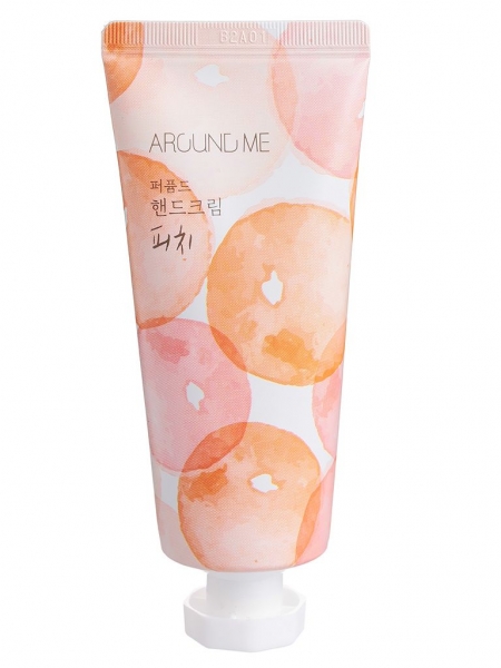 Around Me Perfumed Hand Cream Peach Крем для рук с персиком 60гр
