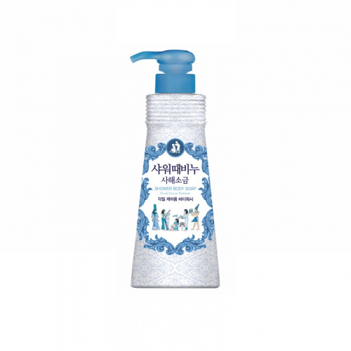 Mukunghwa Shower Body Soap Fresh Ocean Жидкое мыло для тела Свежесть океана 500 мл