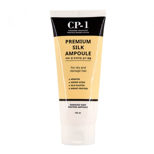ESTHETIC HOUSE Несмываемая сыворотка для волос с протеинами шелка CP-1 Premium Silk Ampoule 150 мл