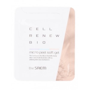 Гель-пилинг для лица пробник THE SAEM Cell Renew Bio Micro Peel Soft Gel - Sample N 1 мл