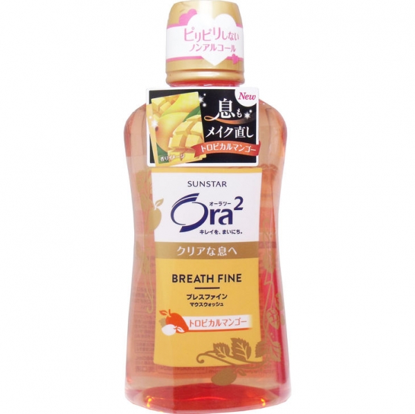 Ora2 Ополаскиватель для полости рта с запахом сочного манго 460 мл