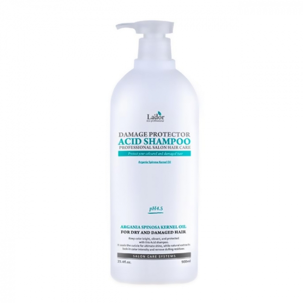 Шампунь для волос с аргановым маслом LADOR Damaged Protector Acid Shampoo new 900 мл